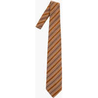 Cravate CORNELIANI Oblique Striped Jacquard Silk Tie