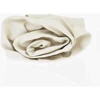 Genti plic Leather Rose Clutch Femei
