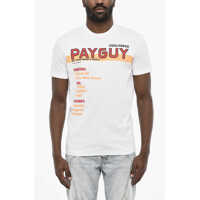 Tricouri Printed Crew-Neck T-Shirt Barbati