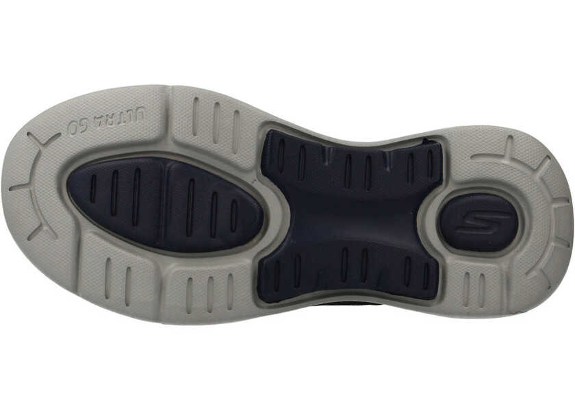 Papuci SKECHERS Go Walk Arch Fit San BlackGray Black/Grey Barbati (BM 18078718) 3