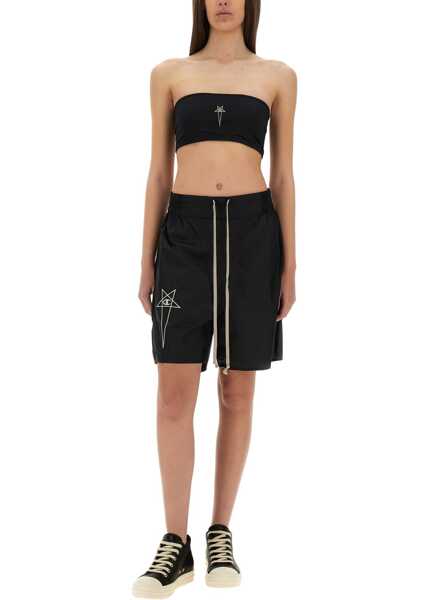 Pantaloni scurti Champion Shorts With Logo BLACK Femei (BM 18078733) 2