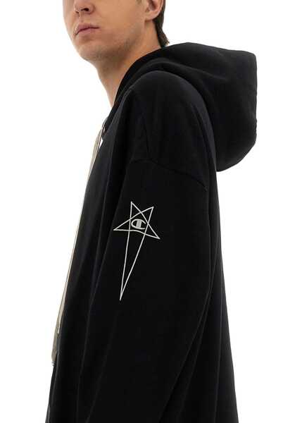 Bluze de trening Champion Jumbo Jasons Hoodie BLACK Barbati (BM 18078739) 4