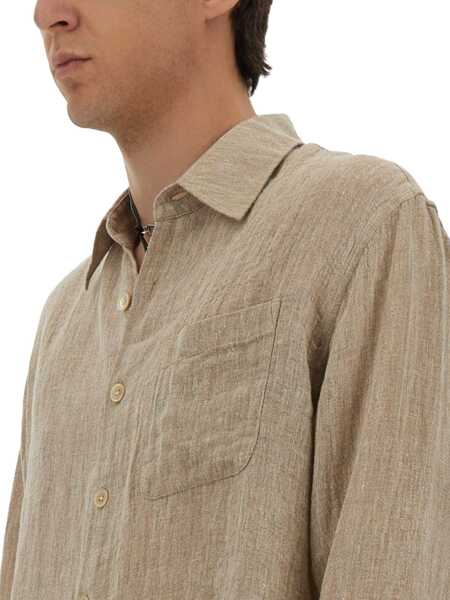 Camasi casual OUR LEGACY Above Shirt BEIGE Barbati (BM 18078796) 4