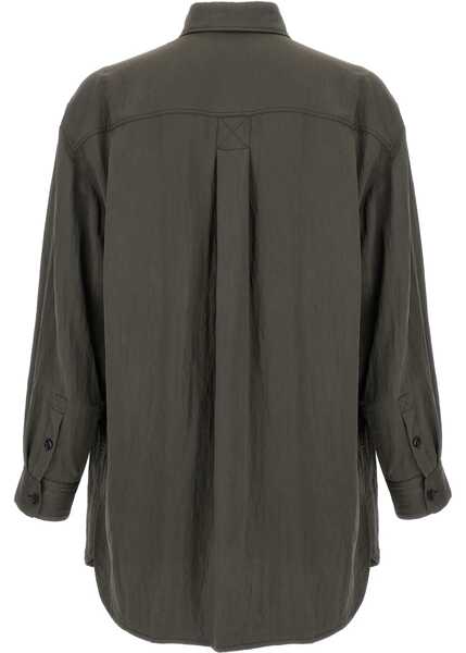 Camasi casual LEMAIRE Utility Overshirt MILITARY GREEN Barbati (BM 18078826) 2