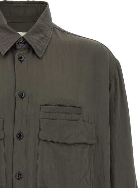 Camasi casual LEMAIRE Utility Overshirt MILITARY GREEN Barbati (BM 18078826) 3