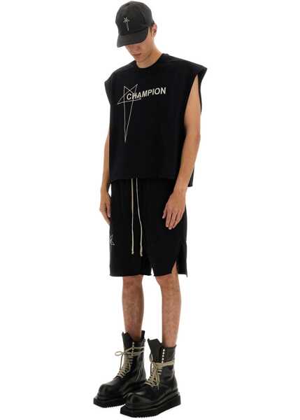 Tricouri Champion Cropped Micro Tatlin T-Shirt BLACK Barbati (BM 18078850) 2