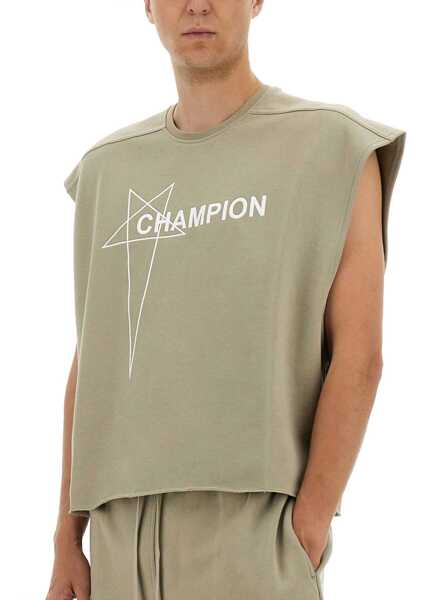 Tricouri Champion Cropped Micro Tatlin T-Shirt BEIGE Barbati (BM 18078889) 4