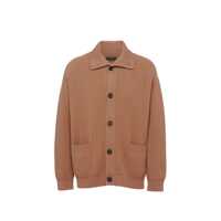 Cardigane Prada Ribbed Knit Cashmere Cardigan Barbati