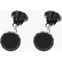 Butoni Round Crystal Cufflinks Barbati