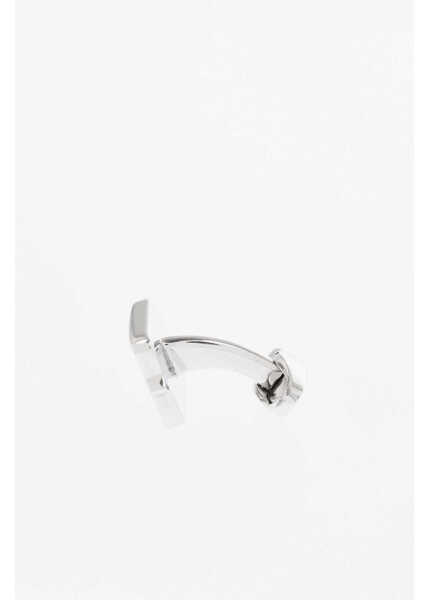 Butoni CORNELIANI Enameled Brass Cufflinks Green Barbati (BM 18079156) 2