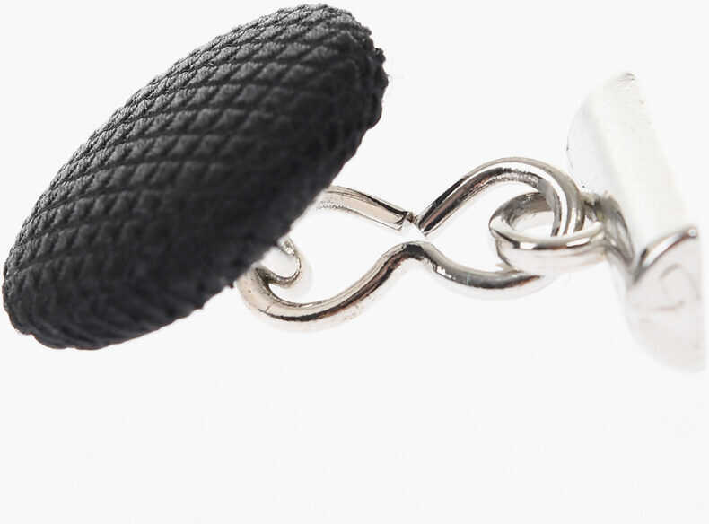 Butoni CORNELIANI Metal Cufflinks Lined With Silk Black Barbati (BM 18079159) 2