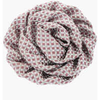 Bijuterii Embroidered Silk Lapel Brooch Barbati