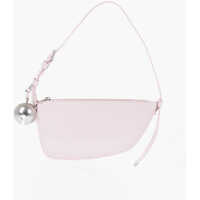 Genti tip postas Crakle Leather Shield Sling Shoulder Bag With Maxi Charm Femei