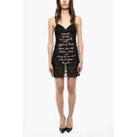 Seturi pijamale Underwear Embroidered Lace Slip Dress Femei