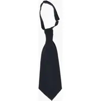 Cravate Ton-Sur-Ton Striped Silk Ascot Tie Barbati