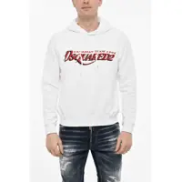 Bluze de trening Cotton Hoodie With Logo Print Barbati