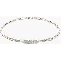 Pulovere Metal Icon Clubbing Choker Necklace Embellished With Rhinest Femei