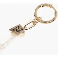 Cercei pentru Barbati - Cercei DSQUARED2 Metal Clip-On Single Earring With Pearl Shaped Pendant White Barbati (BM 18079591) - B-mall.ro