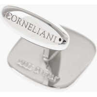 Butoni pentru Barbati - Butoni CORNELIANI Enameled Brass Cufflinks With Swarovskis Red Barbati (BM 18079666) - B-mall.ro