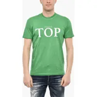 Tricouri Crew-Neck T-Shirt With Frontal Print Barbati