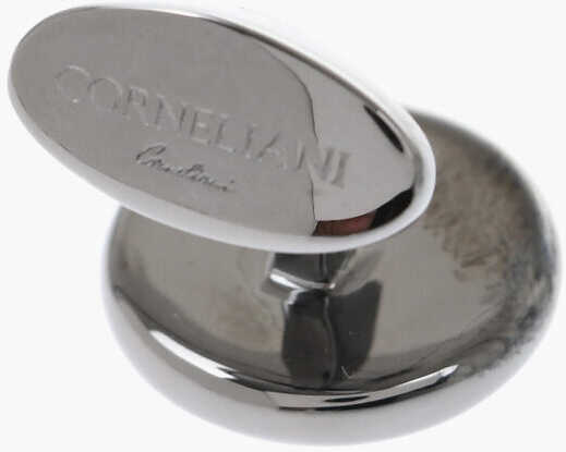 Butoni CORNELIANI Button Designed Brass Cufflinks Blue Barbati (BM 18079810) 3