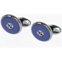 Butoni Button Designed Brass Cufflinks Barbati
