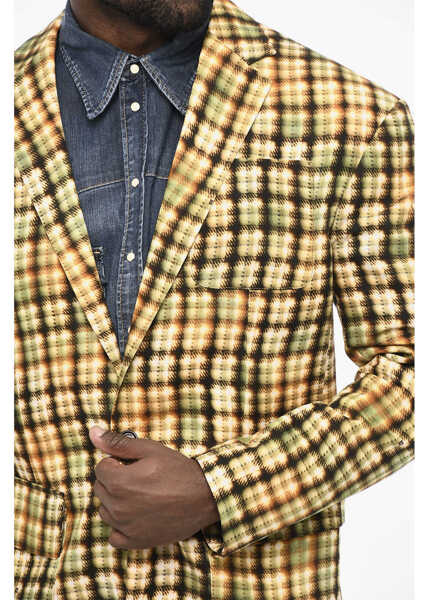 Sacouri elegante DSQUARED2 Acid Washe Effect With Patch Pockets Multicolor Barbati (BM 18079942) 3