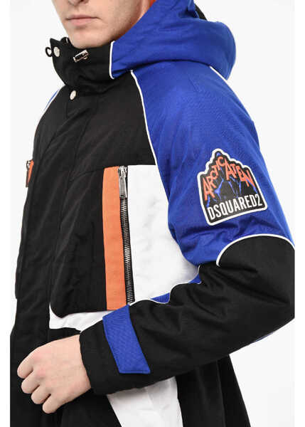 Geci Parka DSQUARED2 Color Block Arcticaten Parka Blue Barbati (BM 18079963) 3