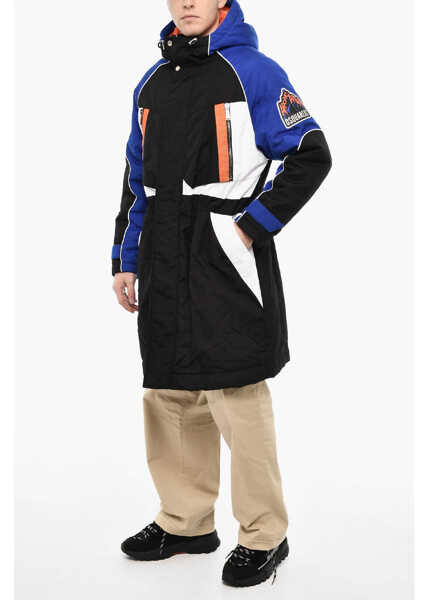 Geci Parka DSQUARED2 Color Block Arcticaten Parka Blue Barbati (BM 18079963) 4