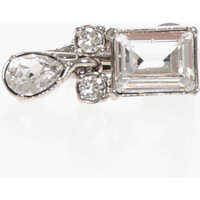 Cercei Metal Clip-On Single Earring With Crystals Barbati