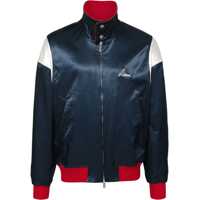 Bluze de trening Embroidered Logo Color Block Zipped Sweatshirt Barbati