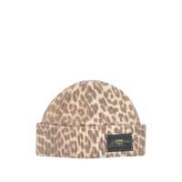 Caciuli Ganni Leopard Beanie Femei