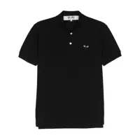 Tricouri Polo Comme Des Garçons Play Black Heart Patch Polo Shirt Femei