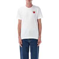 Tricouri Comme des Garçons Dama - Tricouri Comme des Garons Comme Des Garons Play Rhinestones Heart T-Shirt WHITE RED Femei (BM 18080766) - B-mall.ro
