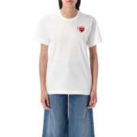 Tricouri Comme Des Garçons Play Rhinestones Heart T-Shirt Femei