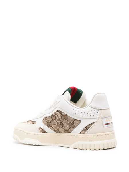 Sneakers Gucci Gucci Re-Web Low-Top Sneakers WHITE Femei (BM 18081747) 3