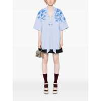 Rochii Gucci Dama - Rochii Gucci Gucci Poplin Mini Dress BLUE Femei (BM 18082107) - B-mall.ro