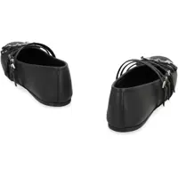 Incaltaminte Gucci Dama - Balerini Gucci Gucci Leather Ballet Flats Black Femei (BM 18082794) - B-mall.ro