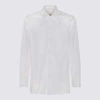 Camasi Jil Sander White Cotton Shirt Barbati