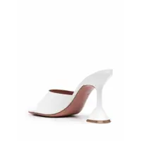 Incaltaminte AMINA MUADDI Dama - Pantofi cu toc AMINA MUADDI Amina Muaddi Lupita Slipper 70 Sandals WHITE Femei (BM 18085050) - B-mall.ro
