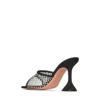 Incaltaminte AMINA MUADDI Dama - Pantofi cu toc AMINA MUADDI Amina Muaddi Lupita Crystal Net 95 Sandals Black Femei (BM 18085059) - B-mall.ro