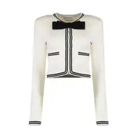 Cardigane Self-Portrait Jacquard Bow Cardigan Femei