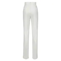 Pantaloni casual DSQUARED2 Dama - Pantaloni casual DSQUARED2 DSQUARED2 Dalma Silky Trousers WHITE Femei (BM 18085842) - B-mall.ro