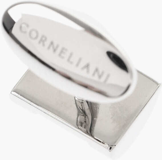 Butoni CORNELIANI Brass Cufflinks With Nacre Silver Barbati (BM 18086461) 3