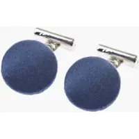 Butoni CORNELIANI Metal Cufflinks Lined With Silk
