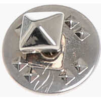 Bijuterii Silver-Tone Effect Metal Classic Studs Pin Barbati