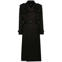 Paltoane Dolce&Gabbana Wool Trench Coat Barbati