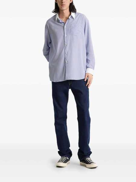 Camasi casual SPORTY & RICH SPORTY&RICH SHIRT SI019606302ST02 BLUE STRIPED Blue Striped Femei (BM 18086679) 2