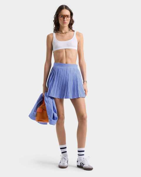 Fuste scurte SPORTY & RICH SPORTY&RICH SKIRT SK018612302ST02 BLUE STRIPED Blue Striped Femei (BM 18086691) 2
