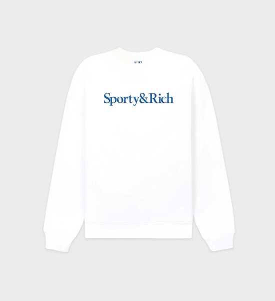 Bluze casual SPORTY & RICH SPORTY&RICH SWEATSHIRT ST071627666WH01 WHITE White Femei (BM 18086694) 6